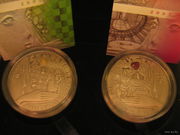 Набор монет 20 рублей 2007г(Алиса в стране чудес-2шт).Состояние банков