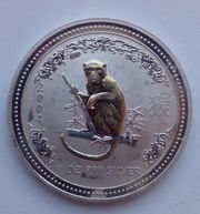 Монета австралийский доллар 2004 г.