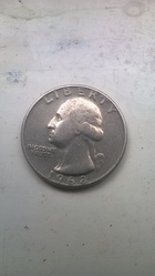 Продам монету - перевертыш liberty quarter dollar 1968 года.(United st