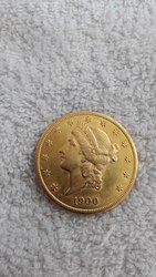 20 долларов США 1900 